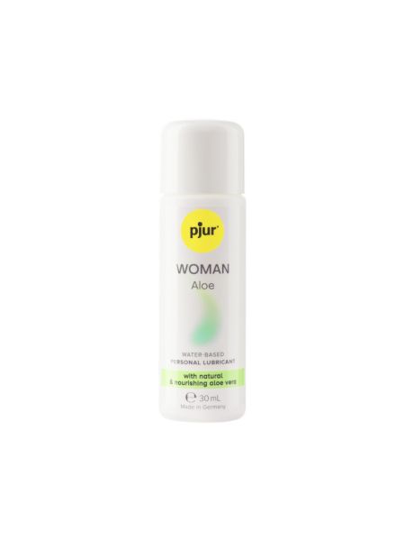Лубрикант на водній основі pjur Woman Aloe 30 мл, з екстрактом алое, зволожувальний, без парабенів