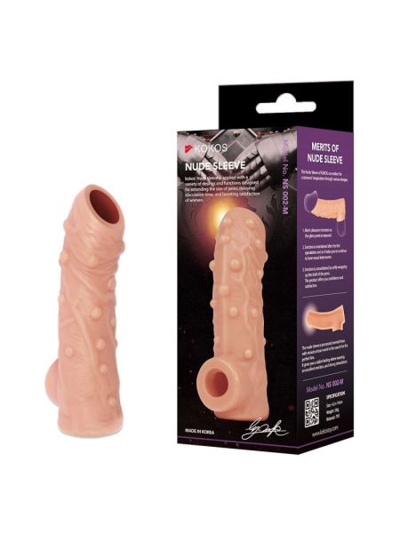 Насадка на член Kokos Nude Sleeve NS 002 L