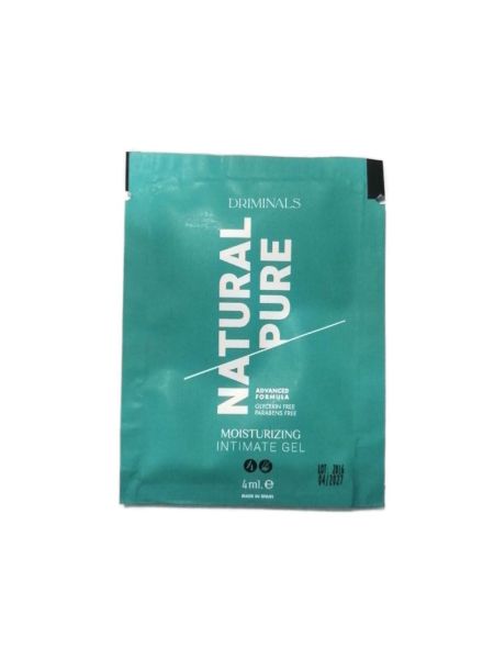 Пробник гель-лубриканту для чутливої шкіри Driminals Natural Pure (4 мл)