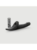 Вібронасадка для страпону з вакуумною стимуляцією Strap-On-Me Multi Orgasm Realistic Dildo M Black