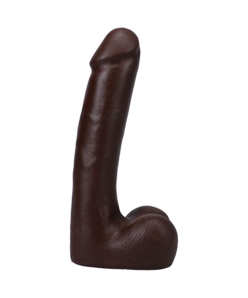 Фалоімітатор Doc Johnson The Realistic Cock ULTRASKYN - 9 Inch with Balls Chocolate