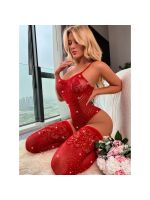 Бодістокінг JSY WW7238-Red One Size