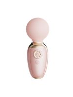 Смарт-вібромасажер Zalo – AVA Sakura Pink, 8 режимів, підігрів, дуже потужний та компактний