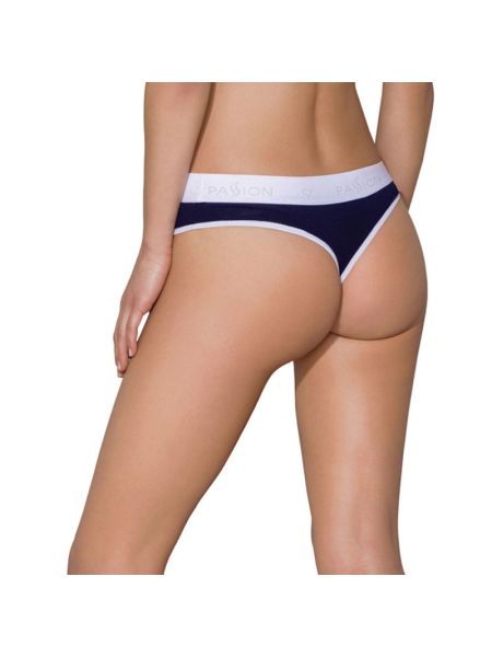 Спортивні трусики-стрінги Passion PS007 PANTIES S, navy blue