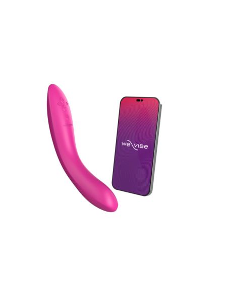 Смарт-вібратор We-Vibe Rave 2 Twisted Pleasure Pink, для точки G та входу в піхву, 2 мотори