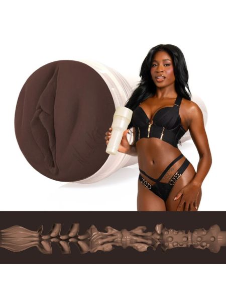 Мастурбатор Fleshlight Girls: Nicole Kitt Purrrrrfection, зі зліпка вагіни, дуже ніжний