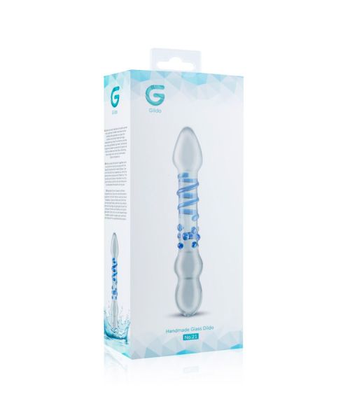 Скляний дилдо Gildo Glass Dildo No. 21
