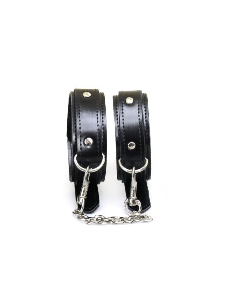 Поножі з екошкіри Art of Sex - Legcuffs Emoji