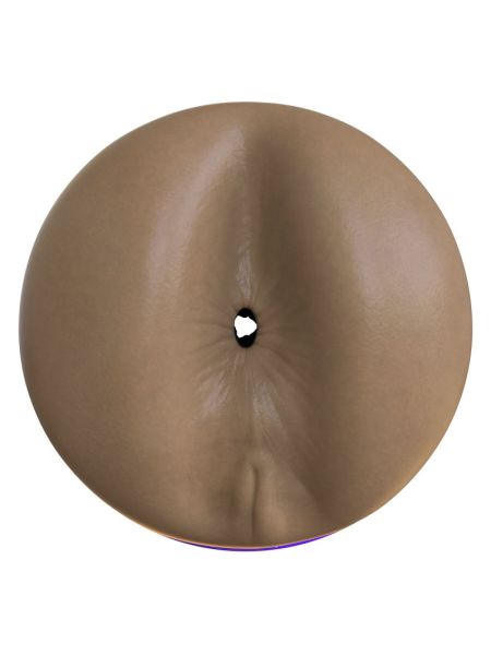 Мастурбатор-попка Fleshlight Boost Blast Female Medium Dark Flesh, плаваючі кільця Turbo Tech