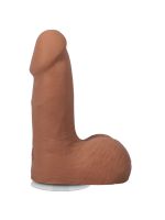 Фалоімітатор Doc Johnson The Realistic Cock ULTRASKYN - 5 Inch with Balls Caramel
