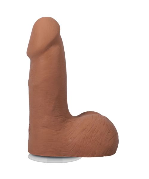 Фалоімітатор Doc Johnson The Realistic Cock ULTRASKYN - 5 Inch with Balls Caramel