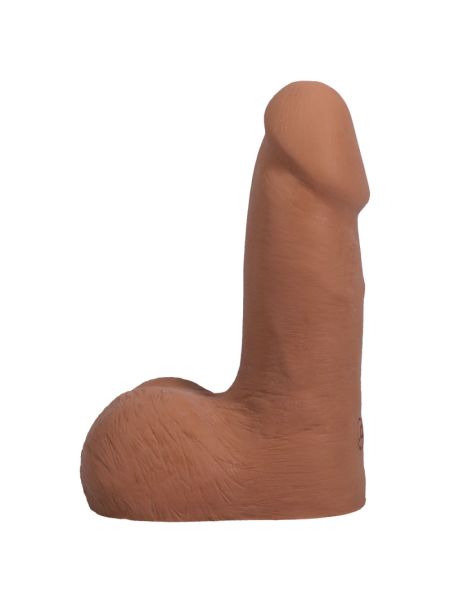 Фалоімітатор Doc Johnson The Realistic Cock ULTRASKYN - 5 Inch with Balls Caramel