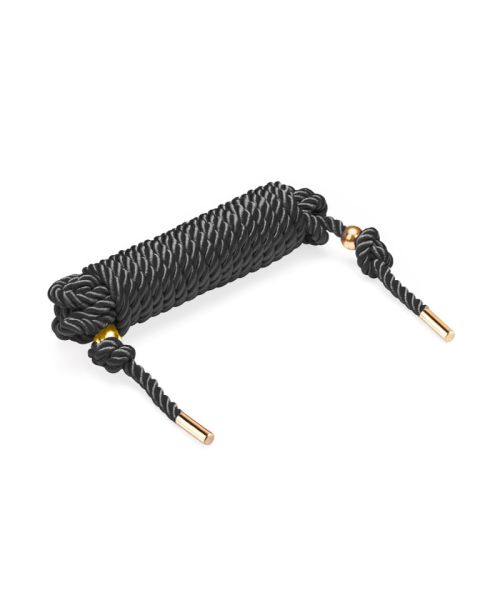 Мотузка для шибарі Liebe Seele Shibari 5M Rope Black, комбінований склад