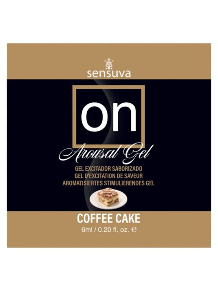 Пробник збудливого гелю Sensuva - ON for Her Arousal Gel Coffee Cake (4 мл) Пробник збудливого гелю Sensuva - ON for Her Arousal Gel Coffee Cake (4 мл)