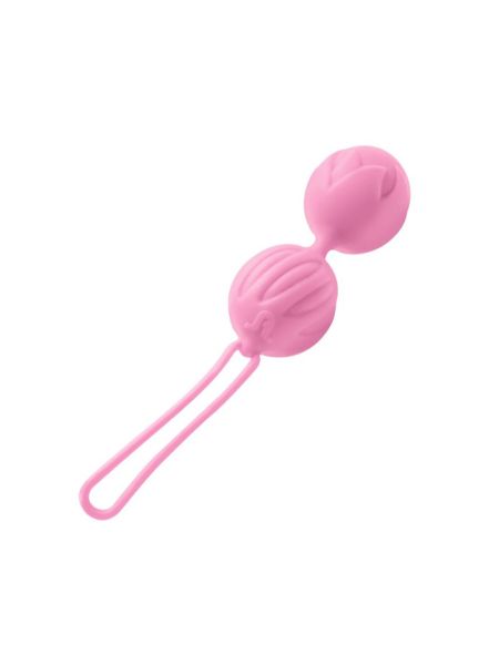 Вагінальні кульки Adrien Lastic Geisha Lastic Balls Mini Pink (S), діаметр 3,4 см, маса 85 г