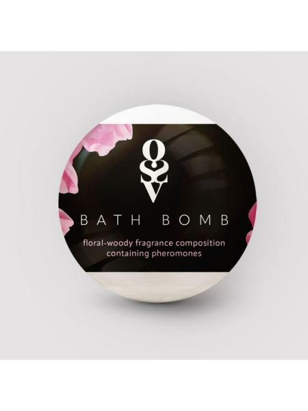 Бомбочка для ванни з феромонами Obsessive Bath bomb Floral - Woody (100 г)