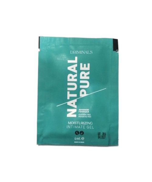 Пробник гель-лубриканту для чутливої шкіри Driminals Natural Pure (4 мл)