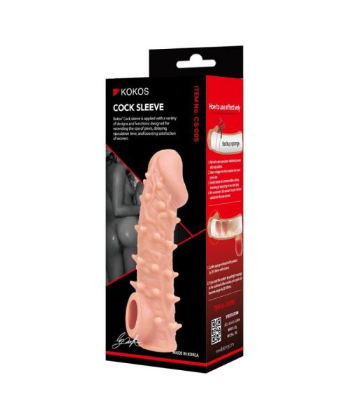 Насадка на член Kokos Cock Sleeve CS 005 S