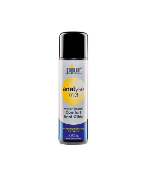 Анальний лубрикант pjur analyse me! Moisturising 250 мл, на водній основі, з гіалуроном
