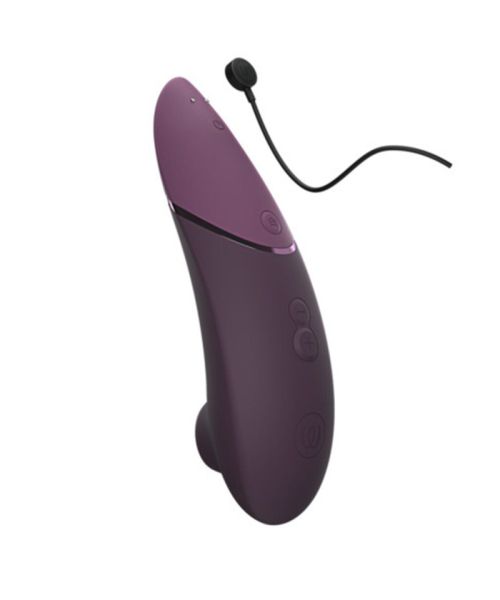 Вакуумний кліторальний стимулятор Womanizer Next Dark Purple, 3D Pleasure Air, 14 рівнів інтенсивності