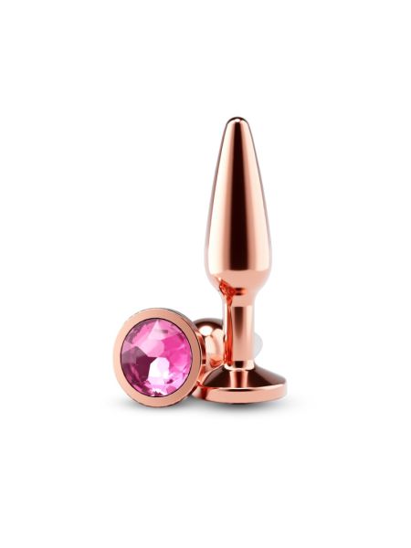 Анальна пробка NS Novelties Rear Assets - Tapered - Medium - Rose Gold - Pink