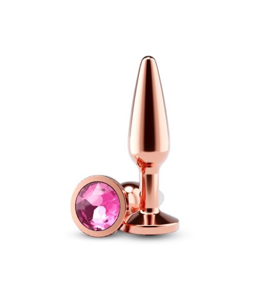 Анальна пробка NS Novelties Rear Assets - Tapered - Medium - Rose Gold - Pink