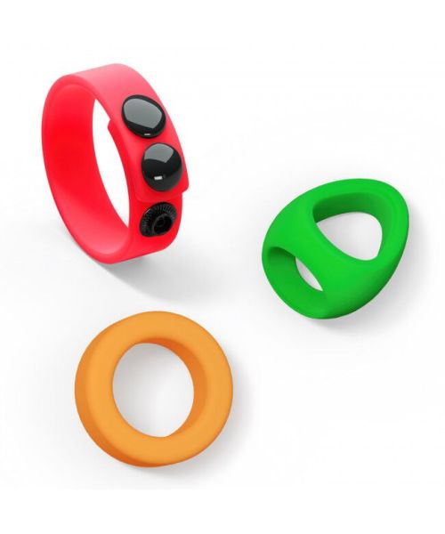 Набір яскравих ерекційних кілець Love to Love NEON RING KIT