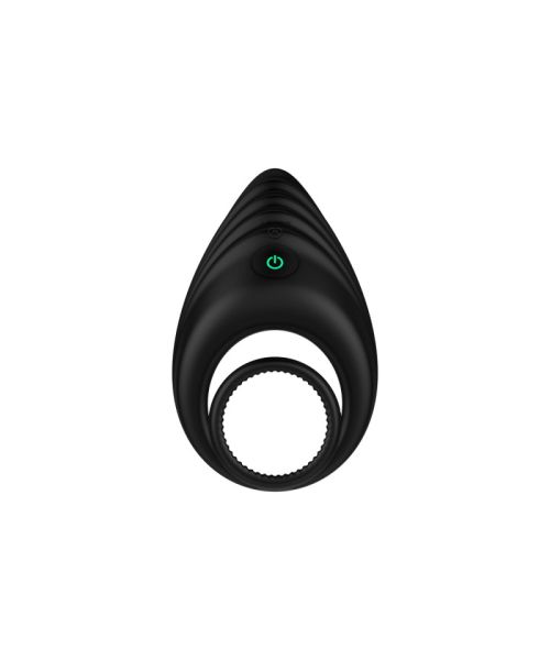 Ерекційне віброкільце Nexus Enhance Vibrating Cock and Ball Ring, подвійне