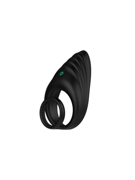Ерекційне віброкільце Nexus Enhance Vibrating Cock and Ball Ring, подвійне
