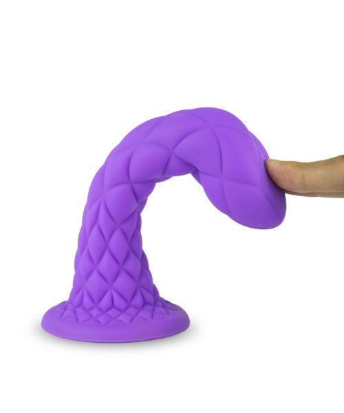 Фалоімітатор SilexD Fantasy Liquid Silicone Dreamy 7in Purple