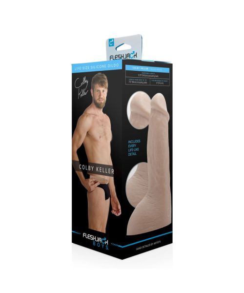Фалоімітатор Fleshjack Boys: Colby Keller Dildo, за зліпком пеніса порноактора