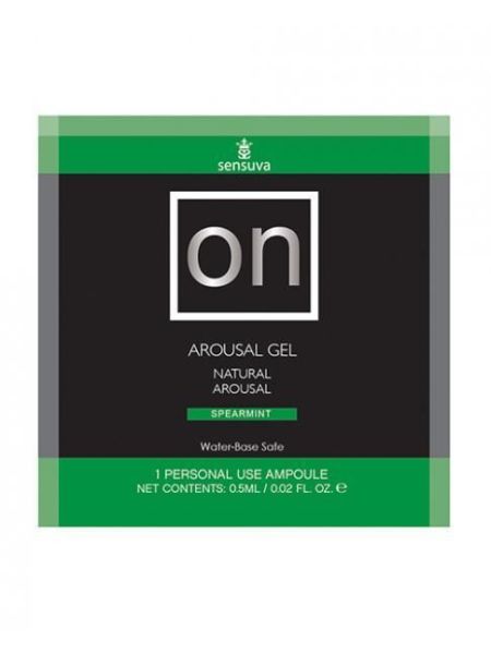 Пробник збуджувального гелю Sensuva — ON Arousal Gel for Her Spearmint (6 мл) Пробник збуджувального гелю Sensuva — ON Arousal Gel for Her Spearmint (6 мл)
