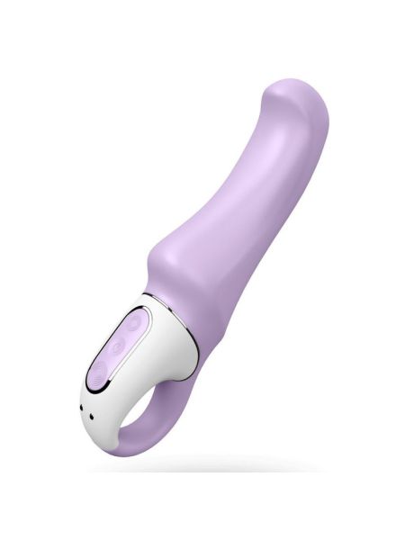 Потужний вібратор Satisfyer Vibes Charming Smile з гнучким стовбуром, літій силікон, 12 режимів