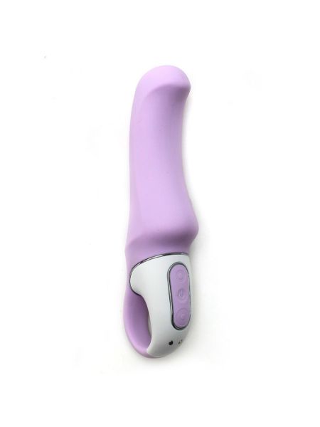 Потужний вібратор Satisfyer Vibes Charming Smile з гнучким стовбуром, літій силікон, 12 режимів