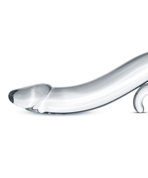 Скляний дилдо Gildo Glass Dildo No. 21, реалістична головка