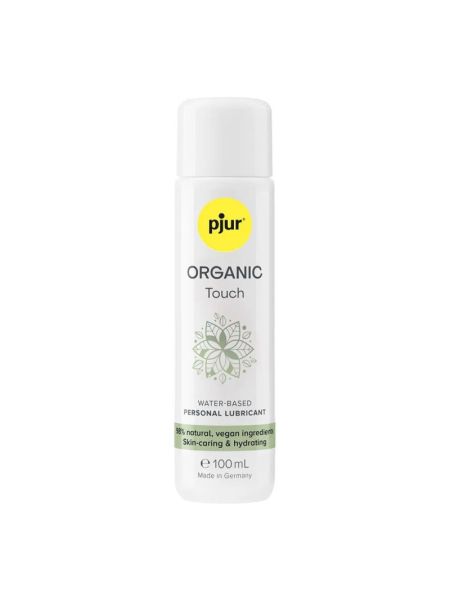 Органічний лубрикант pjur ORGANIC Touch 100 мл, водна основа, без ароматизаторів і парабенів