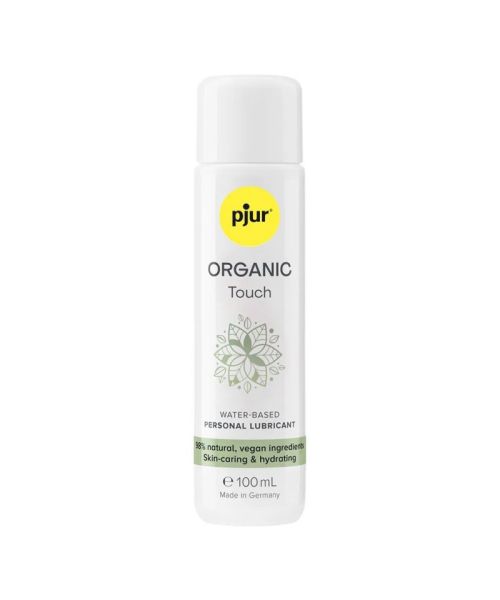 Органічний лубрикант pjur ORGANIC Touch 100 мл, водна основа, без ароматизаторів і парабенів