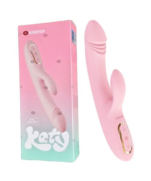 Вібратор-кролик з підігрівом KISSTOY Katy