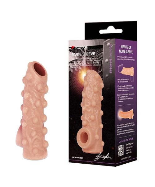 Насадка на член Kokos Nude Sleeve NS 003 S
