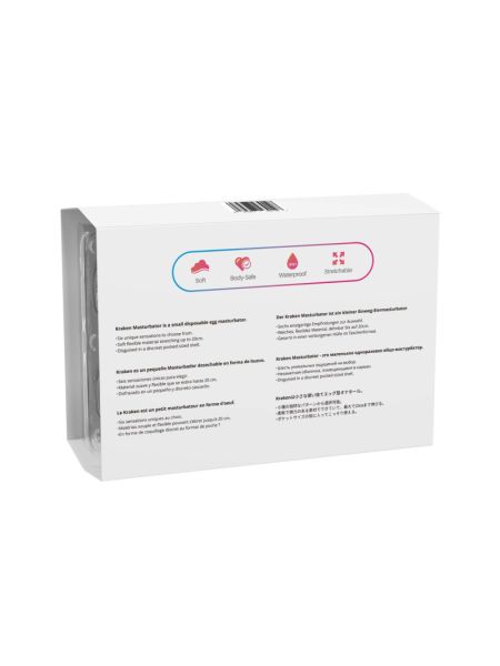 Набір мастурбаторів-яєць Lovense Kraken masturbator egg box, 6 штук, різна текстура