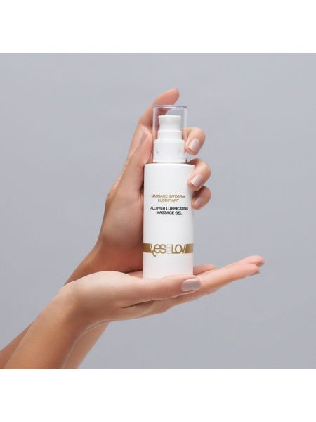 Масажний гель-змазка YESforLOV ALLOVER LUBRICATING MASSAGE GEL 100 мл, силіконова основа