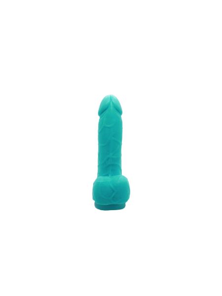 Мило у формі пеніса Чистий Кайф Turquoise size S, крафтове мило-член, натуральне