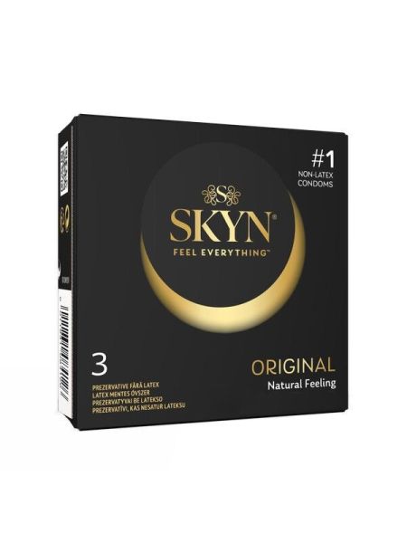 Безлатексні преміум-презервативи SKYN Original 3 шт Безлатексні преміум-презервативи SKYN Original 3 шт