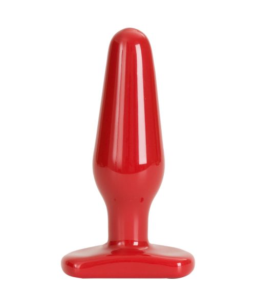 Анальна пробка Doc Johnson Red Boy - Medium 5.5 Inch, макс. діаметр 4 см