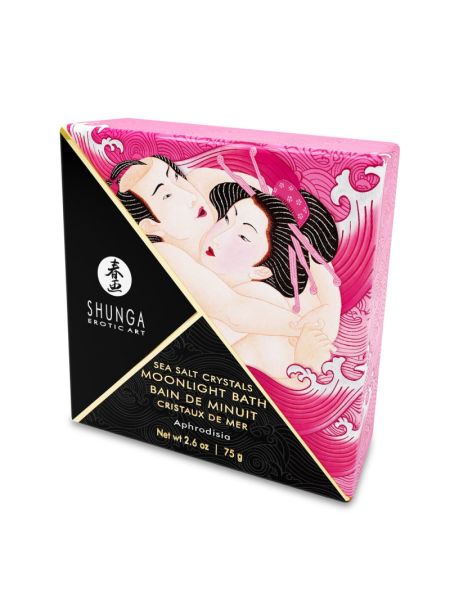 Сіль для ванни Shunga Moonlight Bath – Aphrodisia (75 г), сіль Мертвого моря, ароматичні олії