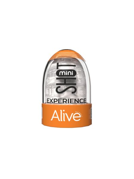 Мінімастурбатор Alive Mini Masturbator (Transparent)
