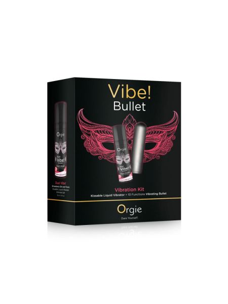 Набір Orgie Vibe Bullet: рідкий вібратор та віброкуля