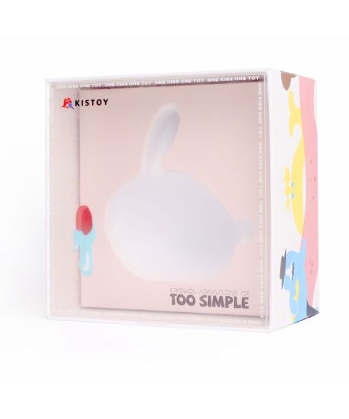 Вакуумний кліторальний стимулятор з вібрацією KISTOY Too Simple White