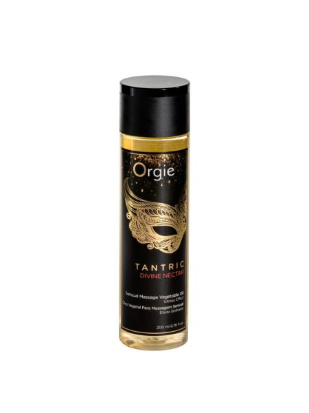 Масажна олія Orgie – Tantric Divine Nectar (200 мл), для тантричного масажу, зволоження