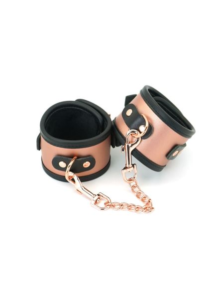 Поножі Liebe Seele Rose Gold Memory Ankle Cuffs, натуральна шкіра, рожеве золото